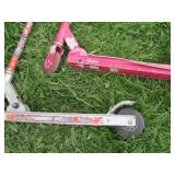 Snow board, pogo stick and 2-metal ...