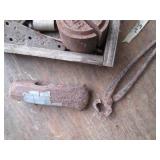 Vintage wood flat style box with Vi...