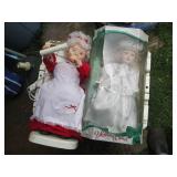 Porcelain doll and battery operated...