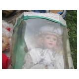 Porcelain doll and battery operated...