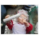 Porcelain doll and battery operated...