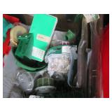 Clamshell closing tote full of asso...