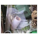 Clamshell closing tote full of asso...