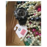 Flat overloaded with Beaded costume...