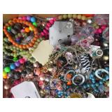 Flat overloaded with Beaded costume...