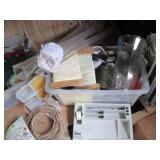 Large variety of crafting supplies ...