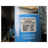 Quiet Tile. in floor heating mat...