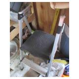 Folding step stool (minus the arche...