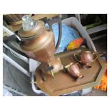 Copper tone Coffee percolator dispe...