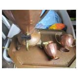 Copper tone Coffee percolator dispe...