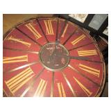 Pair of decorative metal end tables...