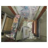 Large open tote with assorted photo...