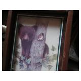 Large open tote with assorted photo...