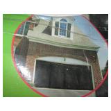 Garage screen curtain and magic mes...