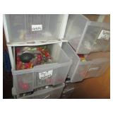 Pair of 3-drawer organizers contain...