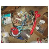 Variety of pet toys, accessories an...