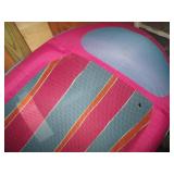 Floating Mesh beach lounger...