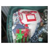 Large covered Tote of Christmas gif...