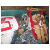 Large covered Tote of Christmas gif...