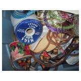 Tote full of assorted ribbon, craft...