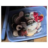 Tote full of assorted crafting ribb...