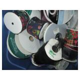 Tote full of assorted crafting ribb...