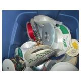 Tote full of assorted crafting ribb...