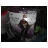 Clamshell closing tote overflowing ...