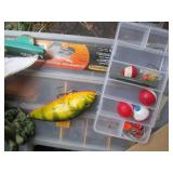 Small Plastic tacklebox, part organ...