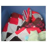 Tote with quilt and baby mobile...