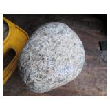 Kids luggage, wall shelf, rock coll...