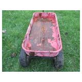 Vintage wagon with rubber wheels...