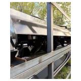 72' Skid Steer Hydraulic Tiller, 32Pcs Blade | AGT-ECSSTR073