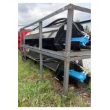 72' Skid Steer Hydraulic Tiller, 32Pcs Blade | AGT-ECSSTR073