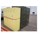 *3* Sections of Antique Metal Lockers