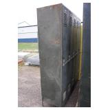 *3* Sections of Antique Metal Lockers