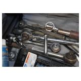 Husky Tool Bag with Ratchets and Sockets