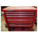 Stack-On Rolling Tool Box with Tools