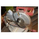 Chicago Electric 10' Miter Saw on Rolling Stand