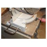 Chicago Electric 10' Miter Saw on Rolling Stand