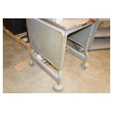 Chicago Electric 10' Miter Saw on Rolling Stand
