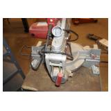 Chicago Electric 10' Miter Saw on Rolling Stand