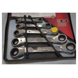 Craftsman 5 Piece Offset Box-End Ratcheting Wrench Set