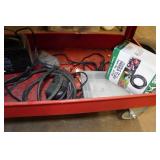 Rolling Tool Cart with Tools and Parts