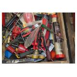 Assorted Tools - Pliers, Picks, Hole Saws