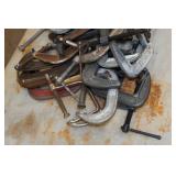 Assorted C-Clamps