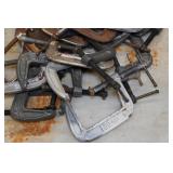 Assorted C-Clamps
