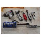 Assorted Air Tools - Grinders, Impact