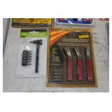 Assorted Tools - Drivers, Torque Wrench, Binder
