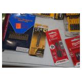 Assorted Bits - Milwaukee, DeWalt